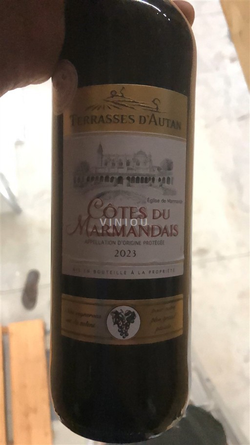 Sydväst Côtes-du-marmandais Terrasses Autan 2023