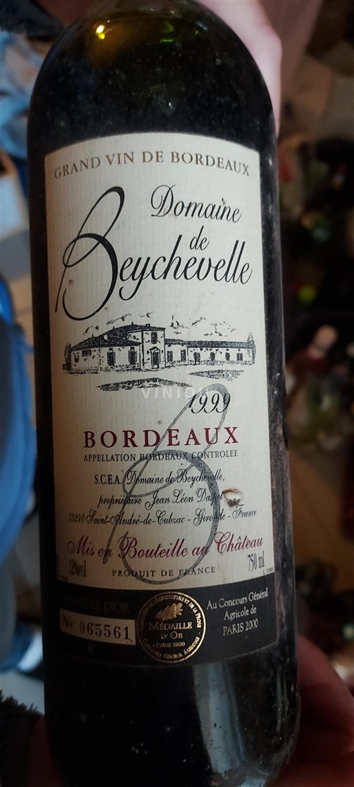 Bordeaux Château Beychevelle 1999