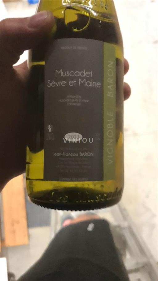 Thung lũng sông Loire Muscadet Sèvre et Maine Jean-François Baron 2023