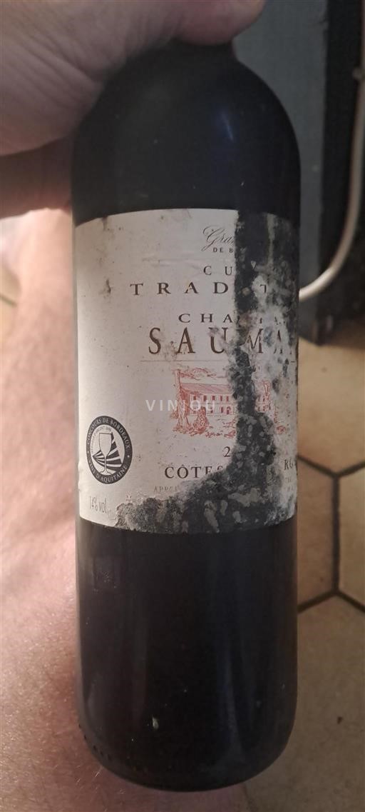 Bordeaux Côtes-de-Bourg Château Sauman Tradition Ohne Jahrgang