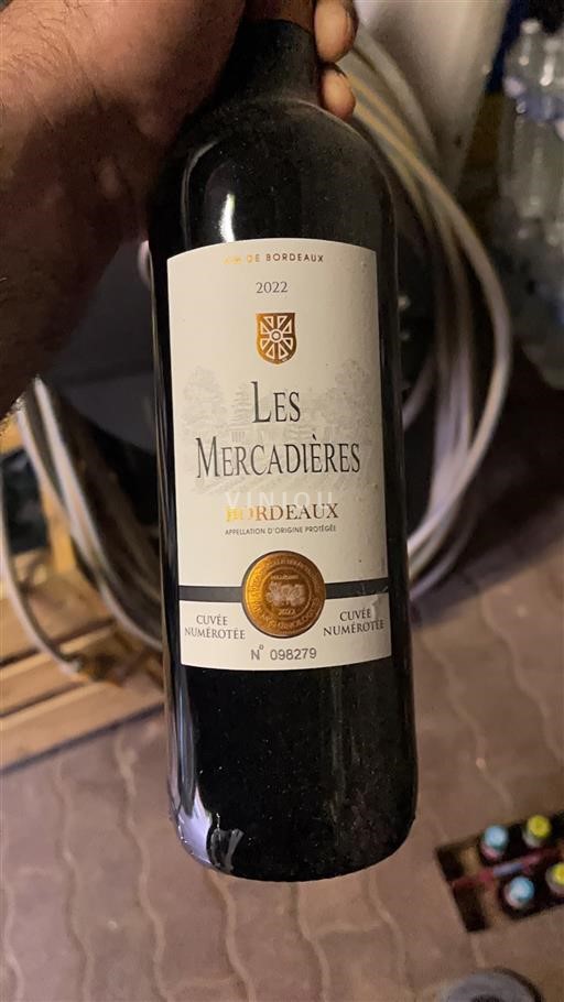 Bordeaux Les Mercadières Numérotée 2022