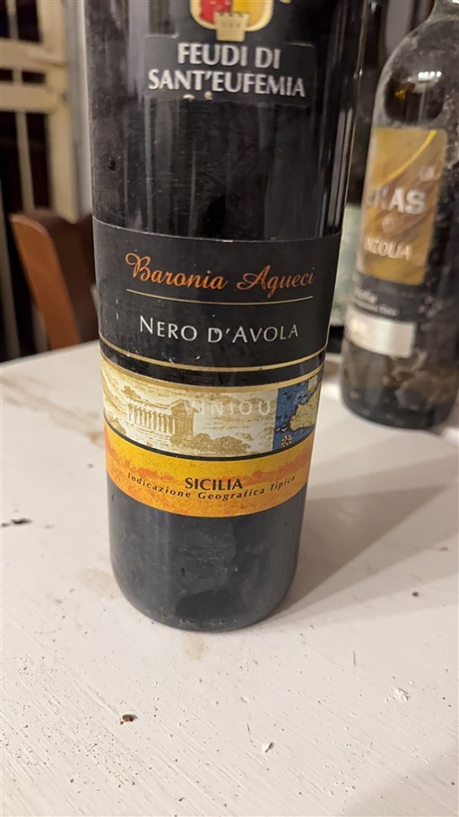 Sicily Feudi di Sant'Eufemia Baronia Agueci 2005