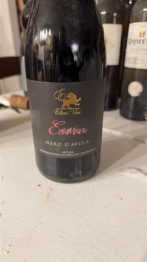 Sicilië Elimi Vini Estro 2018