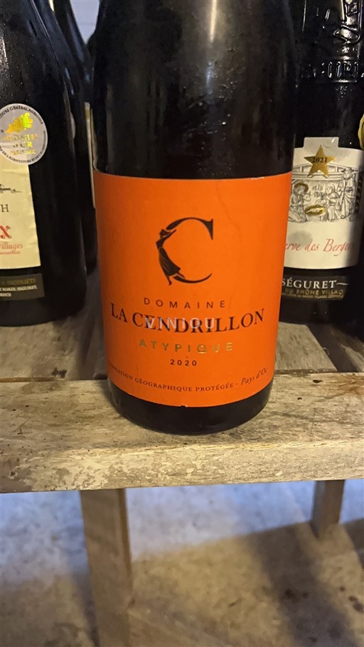 Languedoc-Roussillon Pays d'Oc Domaine La Cendrillon Atypique 2020