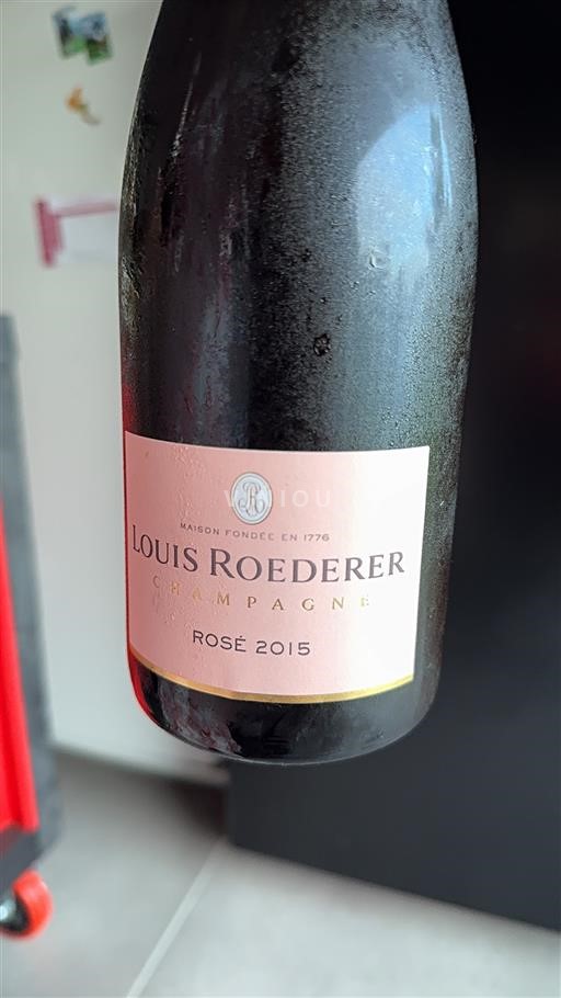 Champagne Champagner Louis Roederer Brut Rosé 2015