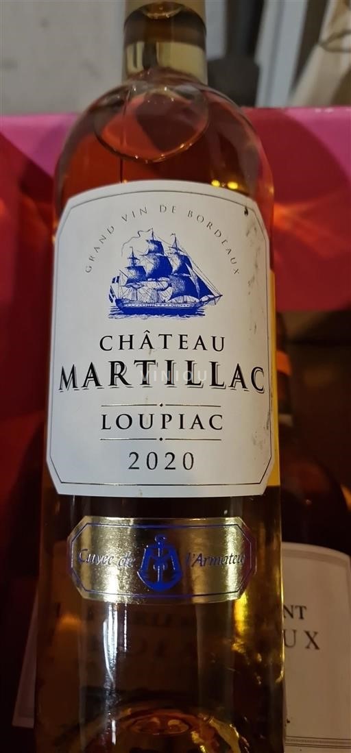 Bordeaux Loupiac Château Martillac de l'Armateur 2020