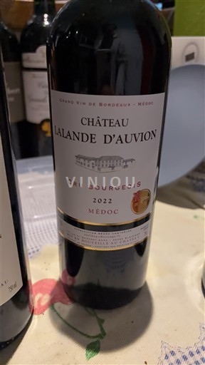 Bordo Медок Château Lalande Auvion 2022