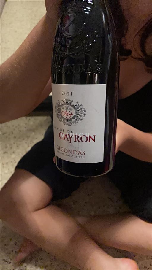 Rhônen laakso Gigondas Domaine Cayron 2021