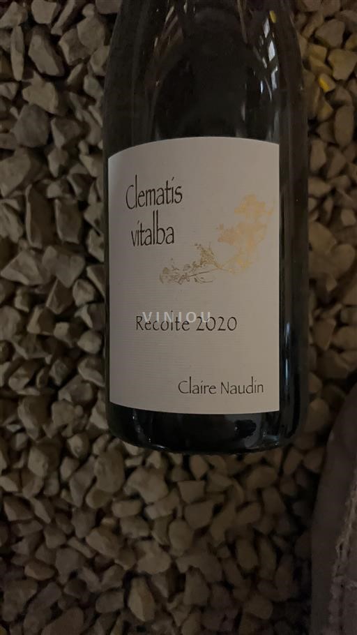 Bourgogne Ospecificerad Claire Naudin Clematis vitalba 2020