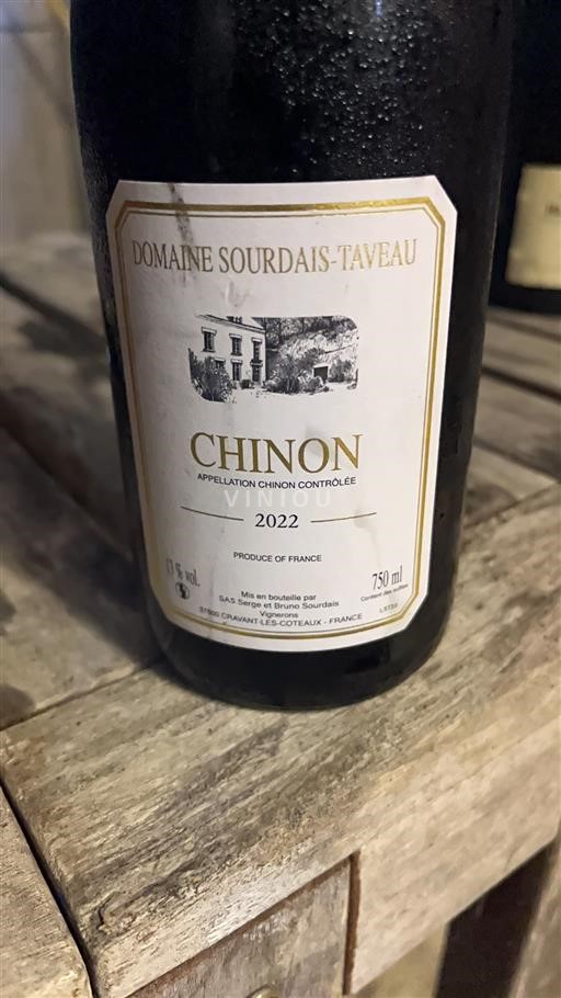 Loire Valley Chinon Domaine Sourdais-Taveau 2022