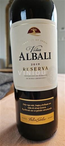 Castilien-La Mancha Valdepeñas Viña Albali Reserva 2019