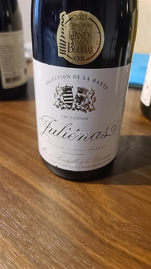 Beaujolais Juliénas Sélection de la Hante 2024
