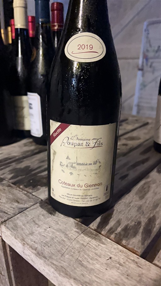 Loirevallei Coteaux-du-giennois Poupat & Fils Rivotte 2019