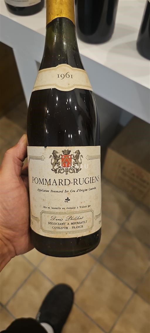 Borgoña Pommard Premier Cru Denis Philibert 1961