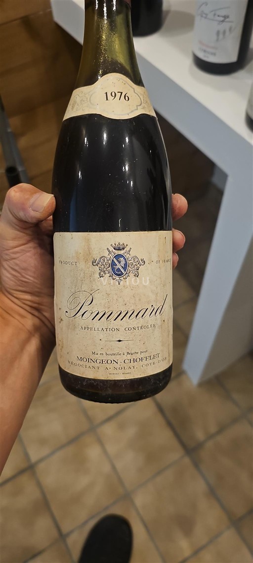 Borgoña Pommard Grand Cru Moingeon-Chofflet 1976