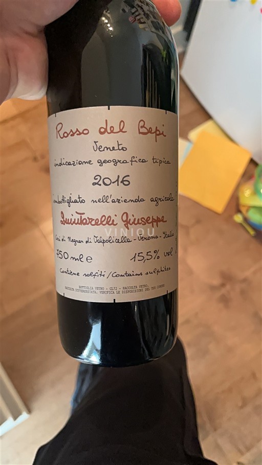 Véneto No especificado Quintarelli Giuseppe Rosso del Bepi 2016