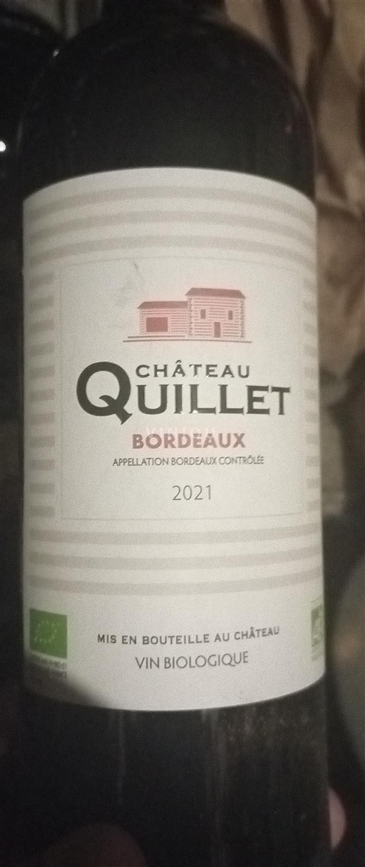 Bordeaux Château Quillet 2021