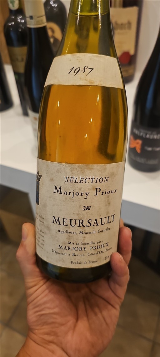 Bourgondië Meursault Marjory Prioux Sélection Marjory Prioux 1987