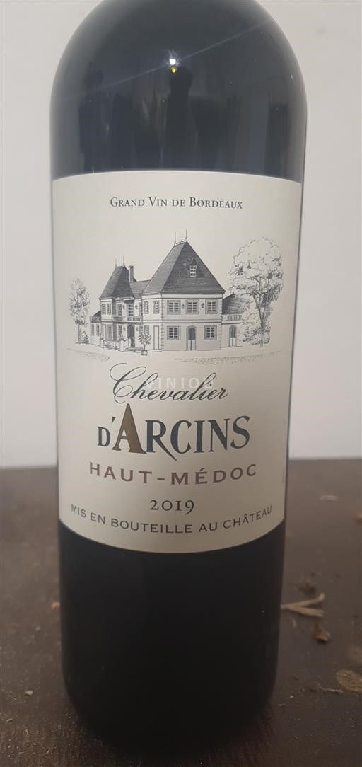 Bordeaux Haut-Médoc Château Arcins Chevalier d'Arcins 2019