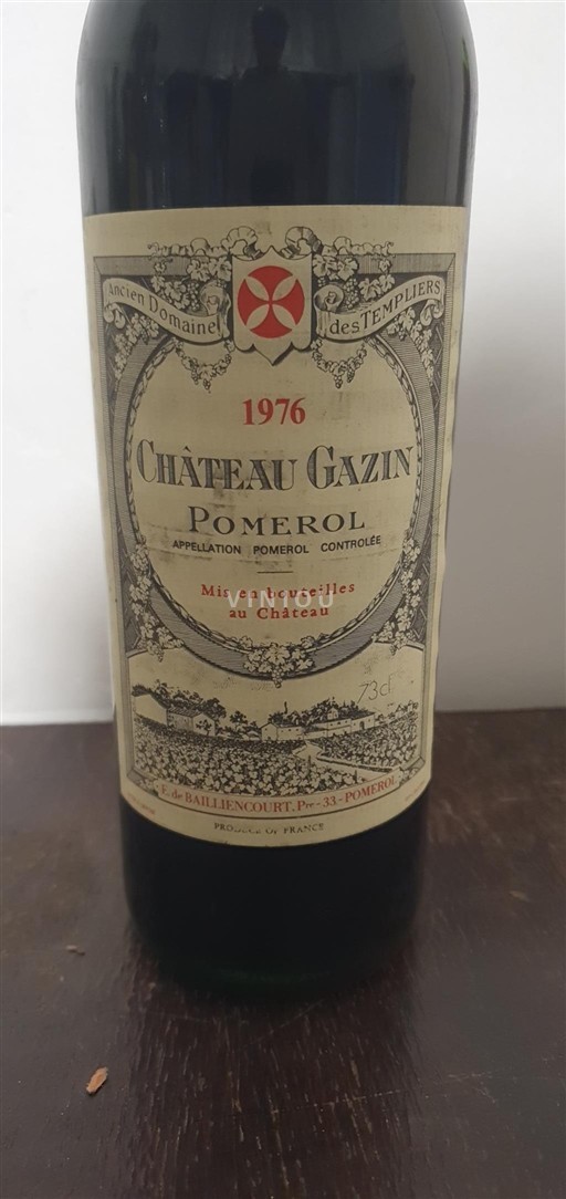 Bordeaux Pomerol Château Gazin 1976