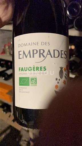 Languedoc Faugères Domaine Des Emprades 2020