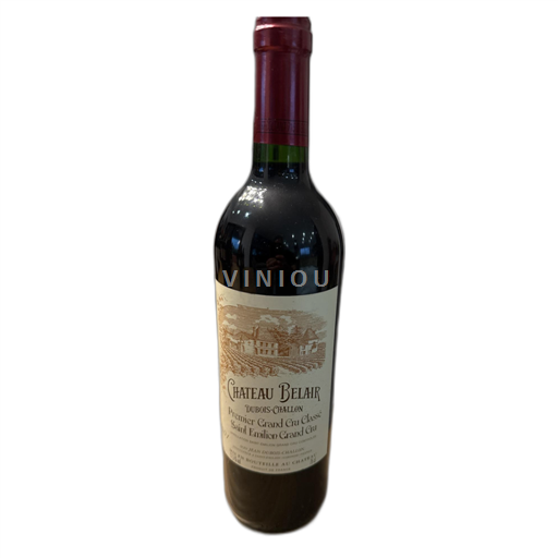 Bordeaux Saint-Émilion Grand Cru Chateau Belair Dubois-Challon 2001