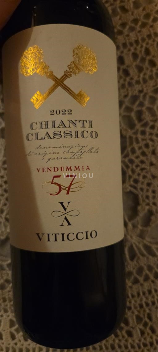 Toscana Chianti Classico Viticcio Vendemmia 57 2022