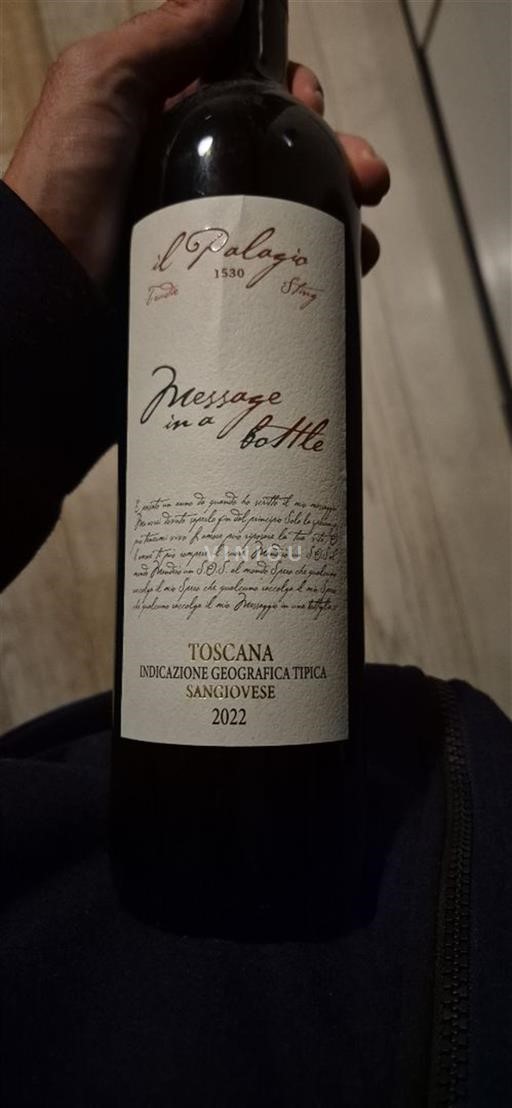 Toscana Ospecificerad Il Palagio Message in a Bottle 2022