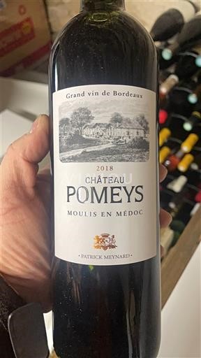 Bordeaux Moulis-en-Médoc Château Pomeys 2018