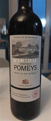 Bordeaux Moulis-en-Médoc Château Pomeys 2018
