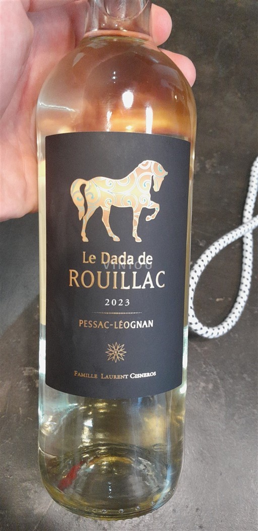 Bordeaux Pessac-Léognan Rouillac Le Dada de Rouillac 2023