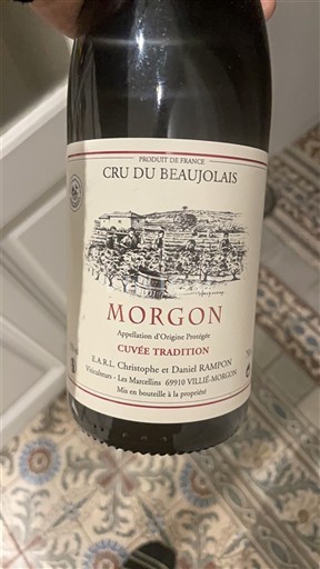 Beaujolais Morgon EARL Christophe et Daniel Rampon Tradition 2023