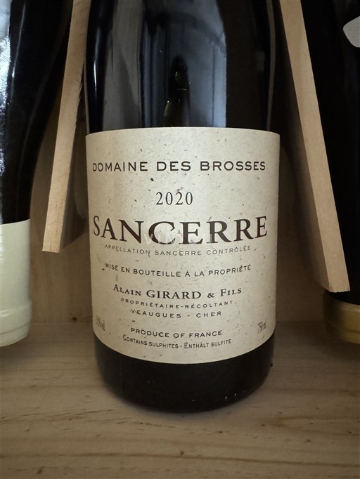 Loiretal Sancerre Domaine Des Brosses 2020