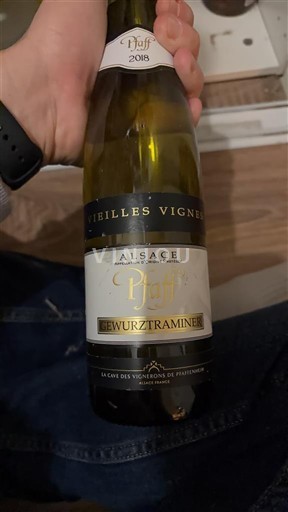 Elzas Niet gespecificeerd Grand Cru Pfaff Vieilles Vignes 2018