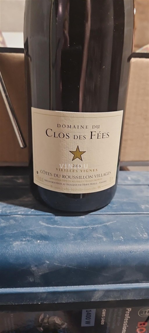 Roussillon Côtes du Roussillon Villages Domaine Clos des Fées Vieilles Vignes 2015