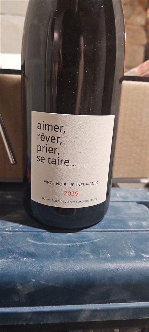 Roussillon Ospecificerad Domaine Clos des Fées Aimer, Rêver, Prier, Se taire... 2019