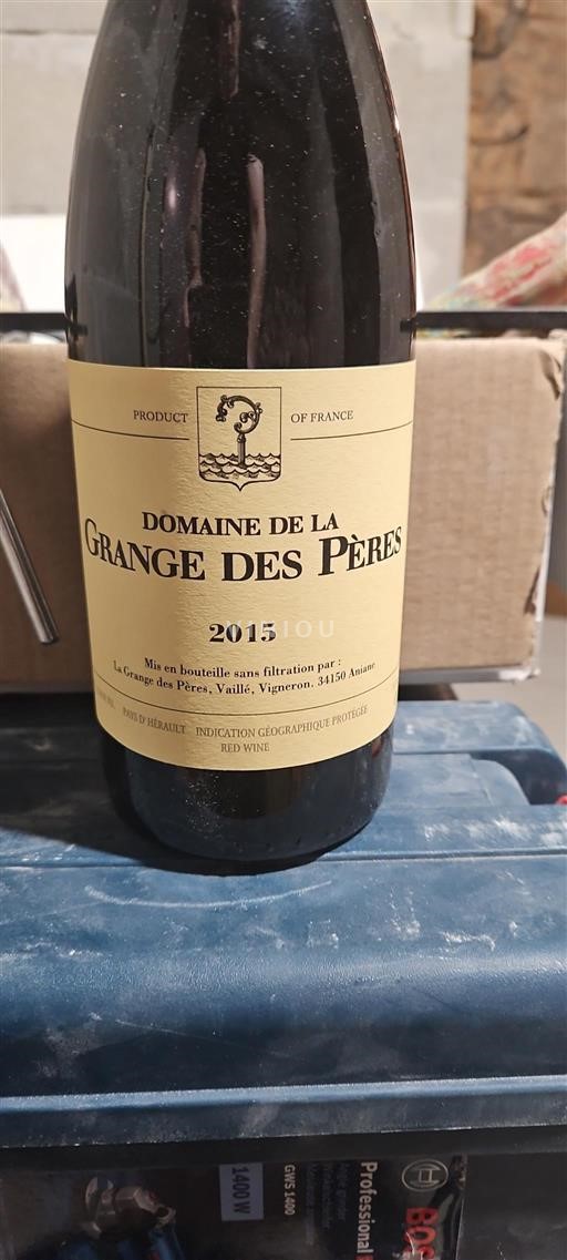 Languedoc Ikke specificeret Domaine La Grange des Pères Grande des Pères 2015
