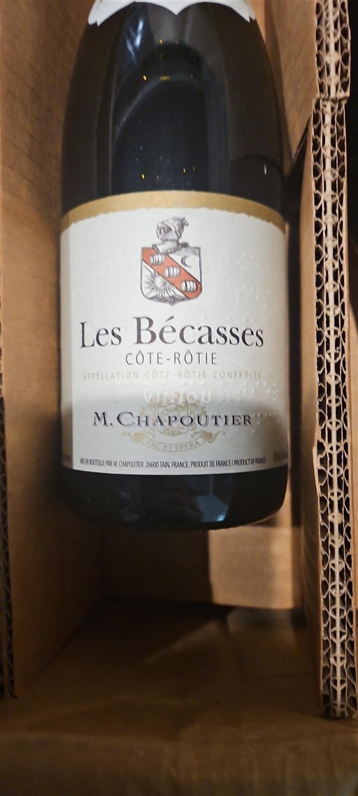 Rhônedalen Côte-rôtie M. Chapoutier Les Bécasses 2005