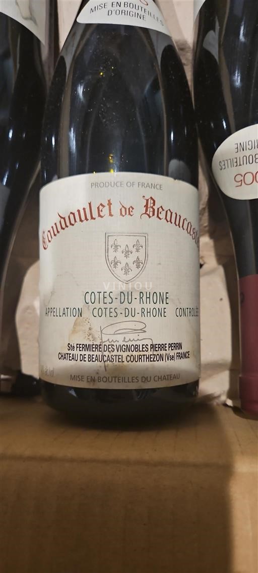 Vale do Ródano Côtes-do-Ródano Château Beaucastel Coudoulet de Beaucastel 2005