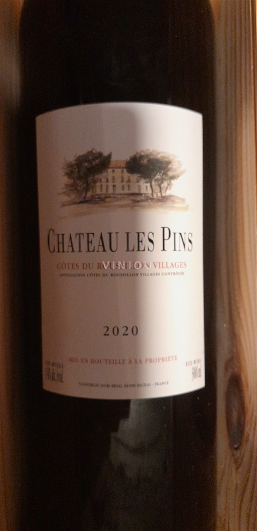 Roussillon Côtes du Roussillon Villages Château Les Pins 2020