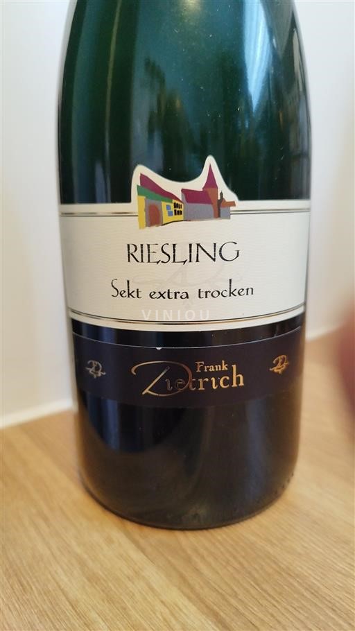 Pfalz Frank Dietrich Riesling Sekt extra trocken 2018