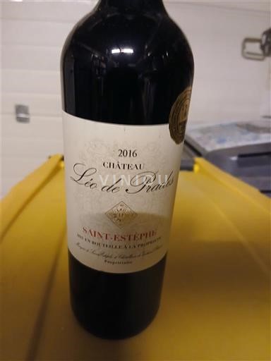 Bordéus Saint-Estèphe Château Léo de Prades 2016