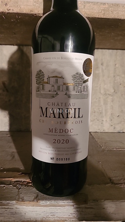 Bordeaux Médoc Cru Bourgeois Château Mareil 2020