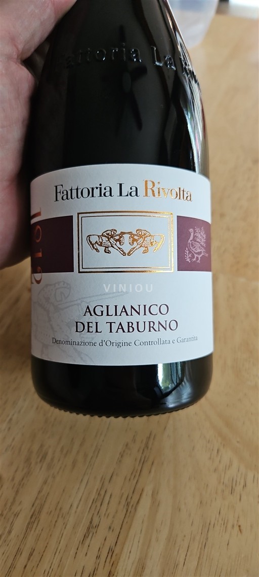 Campanië Aglianico del Taburno Fattoria La Rivolta 2020