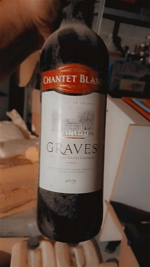 Bordeaux Graves Chantet Blanet 2019