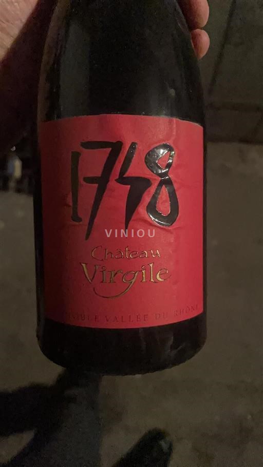 Rhônedalen Château Virgile 1748 2017