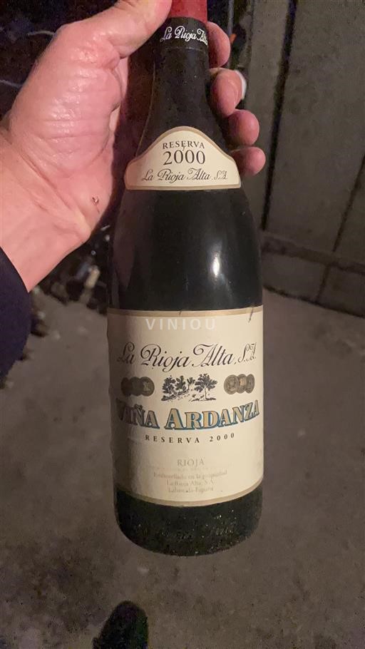 La Rioja Rioja La Rioja Alta S.A Viña Ardanza 2000