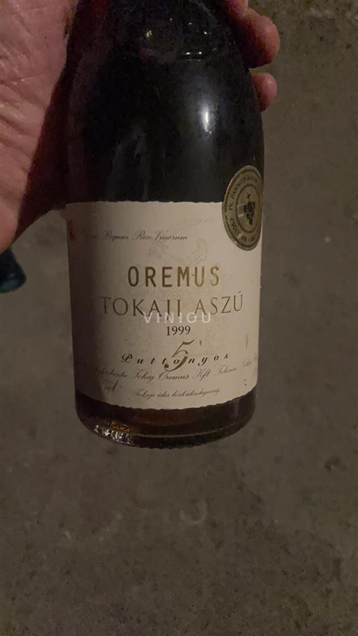 Tokaj Niet gespecificeerd Oremus Tokaji Aszú 5 Puttonyos 1999