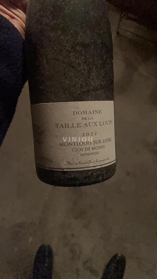 Loiretal Montlouis-sur-Loire Domaine La Taille aux Loups Clos de Mosny Monopole 2022