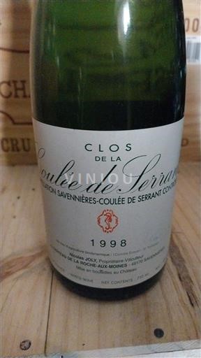 Valle del Loira Savennières-Coulée-de-Serrant Clos de la Coulée de Serrant 1998